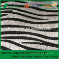 China manufacturer Zebra printed horse hair leather raw material for shoe upper